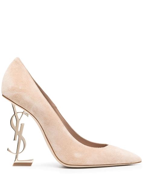 ysl suede pumps|YSL pumps farfetch.